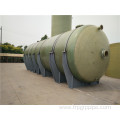 FRP/GRP horizontal fiberglass oil/acid/Co2 storage tank